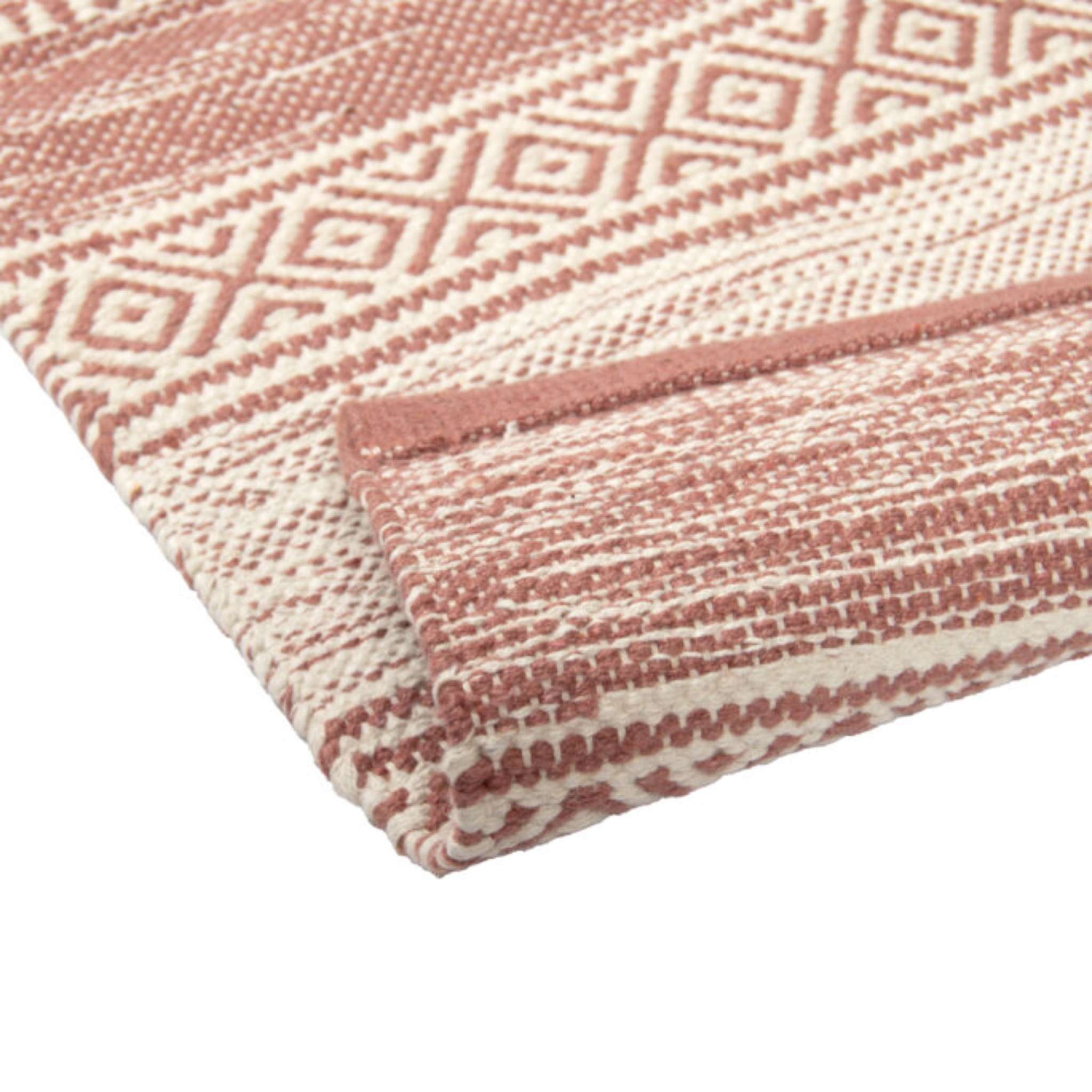 Jokilahti puuvillamatto - Roosa