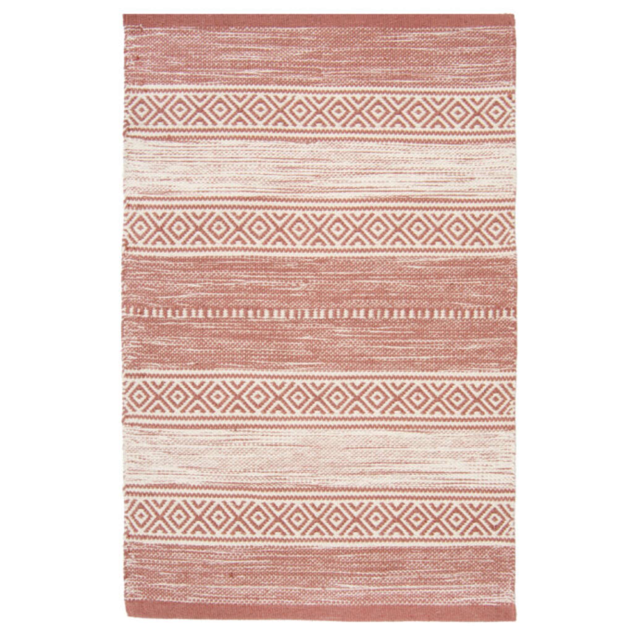 Jokilahti puuvillamatto - Roosa