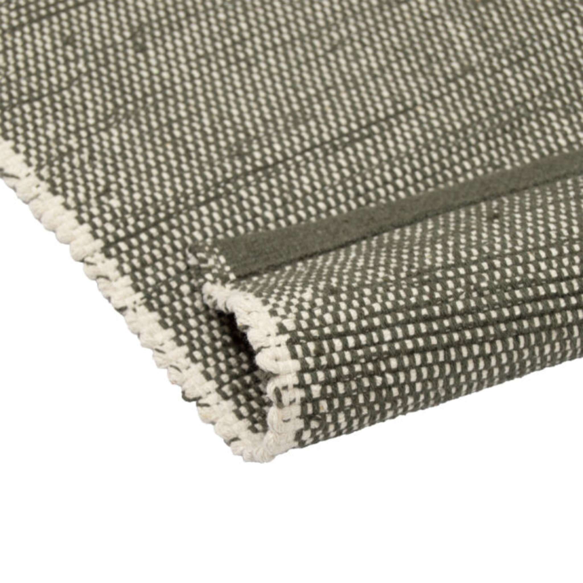 Kaarina puuvillamatto - Vihreä