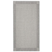 Lino kumipohjainen matto - Vaaleanharmaa