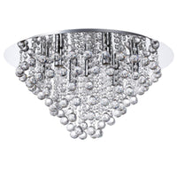London Crystal 627707-06 - Ceiling light - Chrome, drops