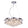 Loona N322905-06 - Riippuvalaisin- Kromi - Kirkas kristalli