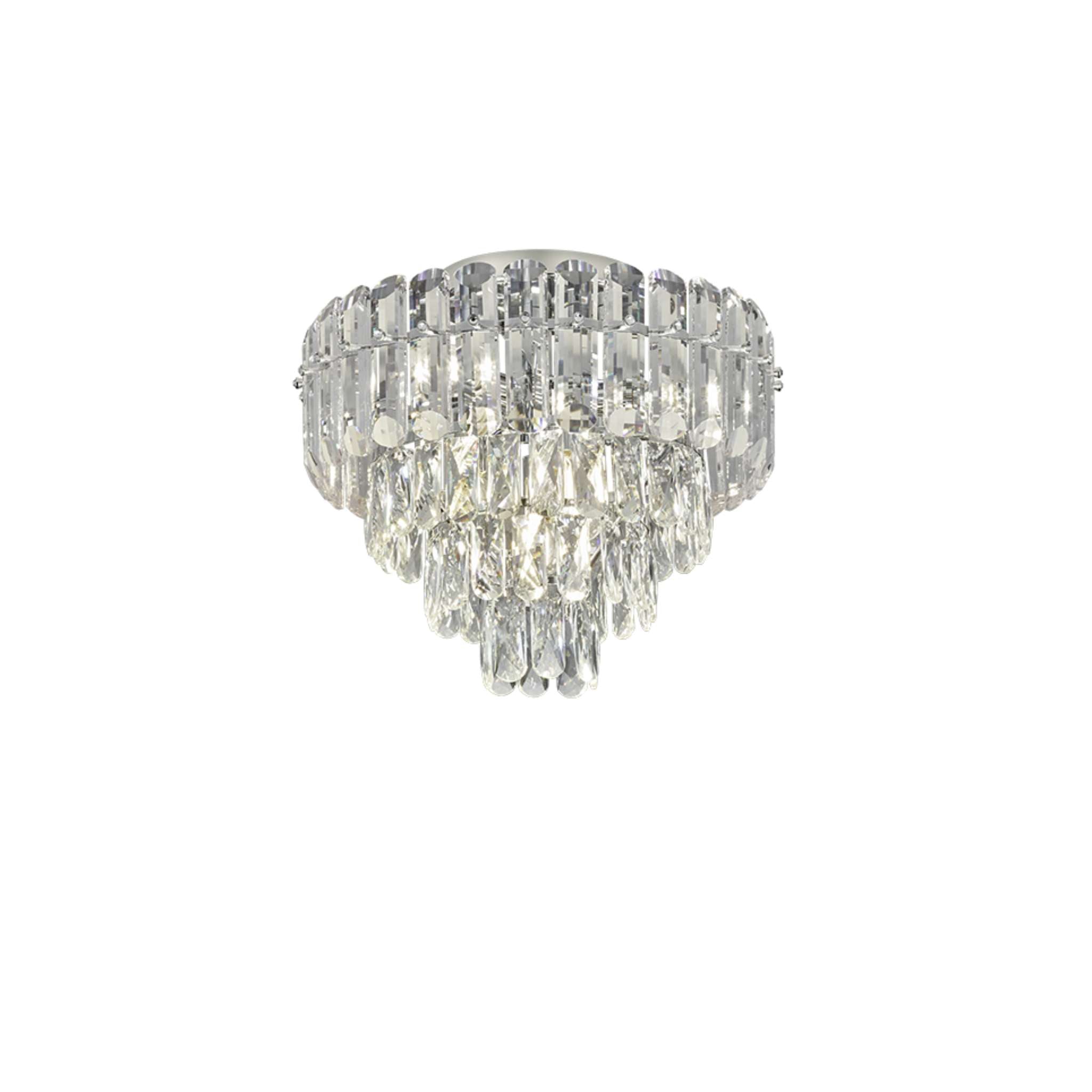 TRIO Malizia kattovalaisin 43 cm 7xE14 - kirkas