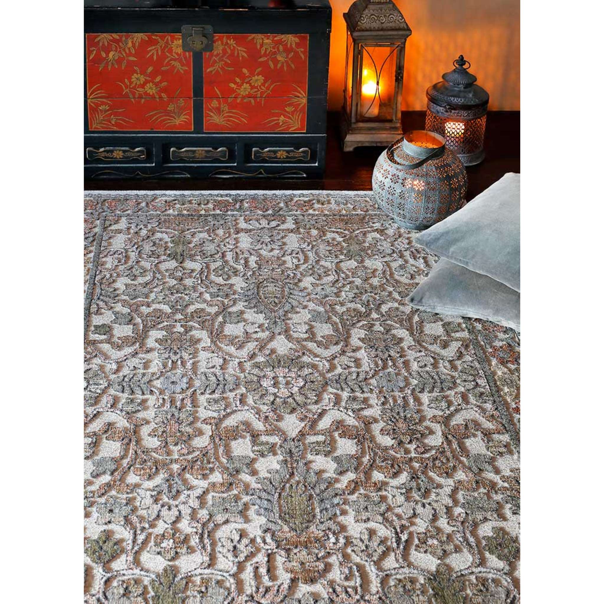 Narma LULU viskoosimatto - Beige