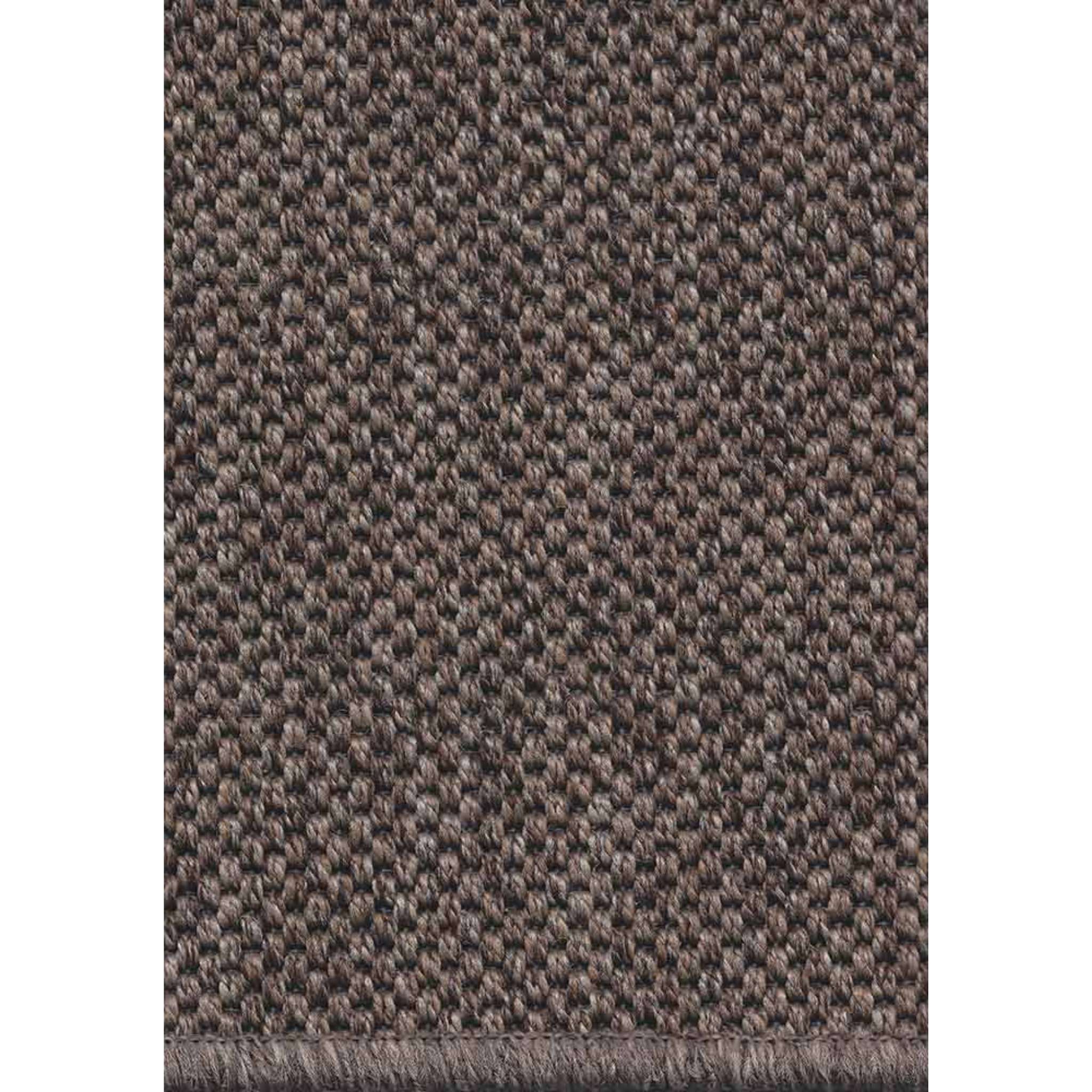 Narma VAGABOND sileäksi kudottu matto - ruskea