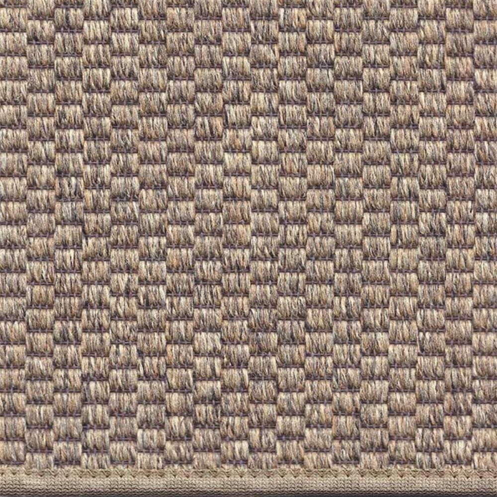 Narma BONO sileäksi kudottu matto - ruskea
