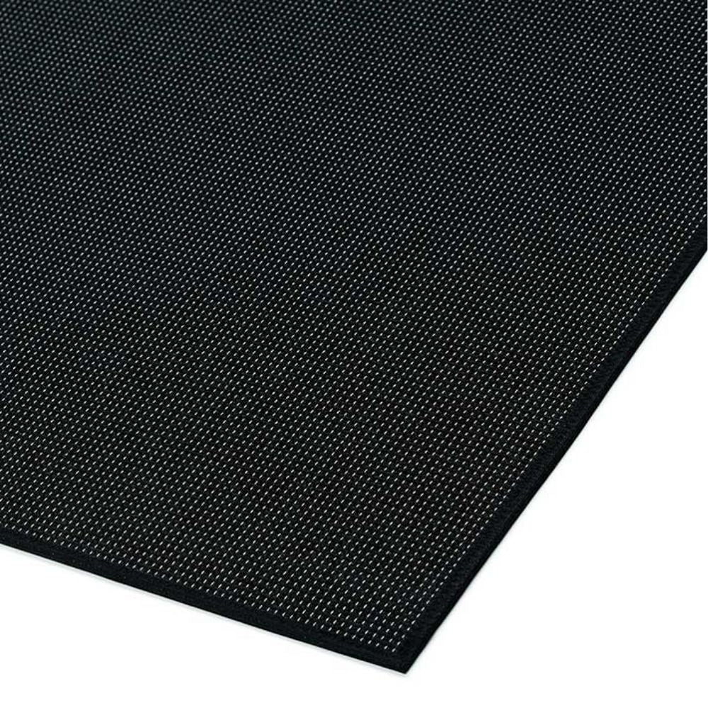 Narma LIMO sileäksi kudottu matto - musta