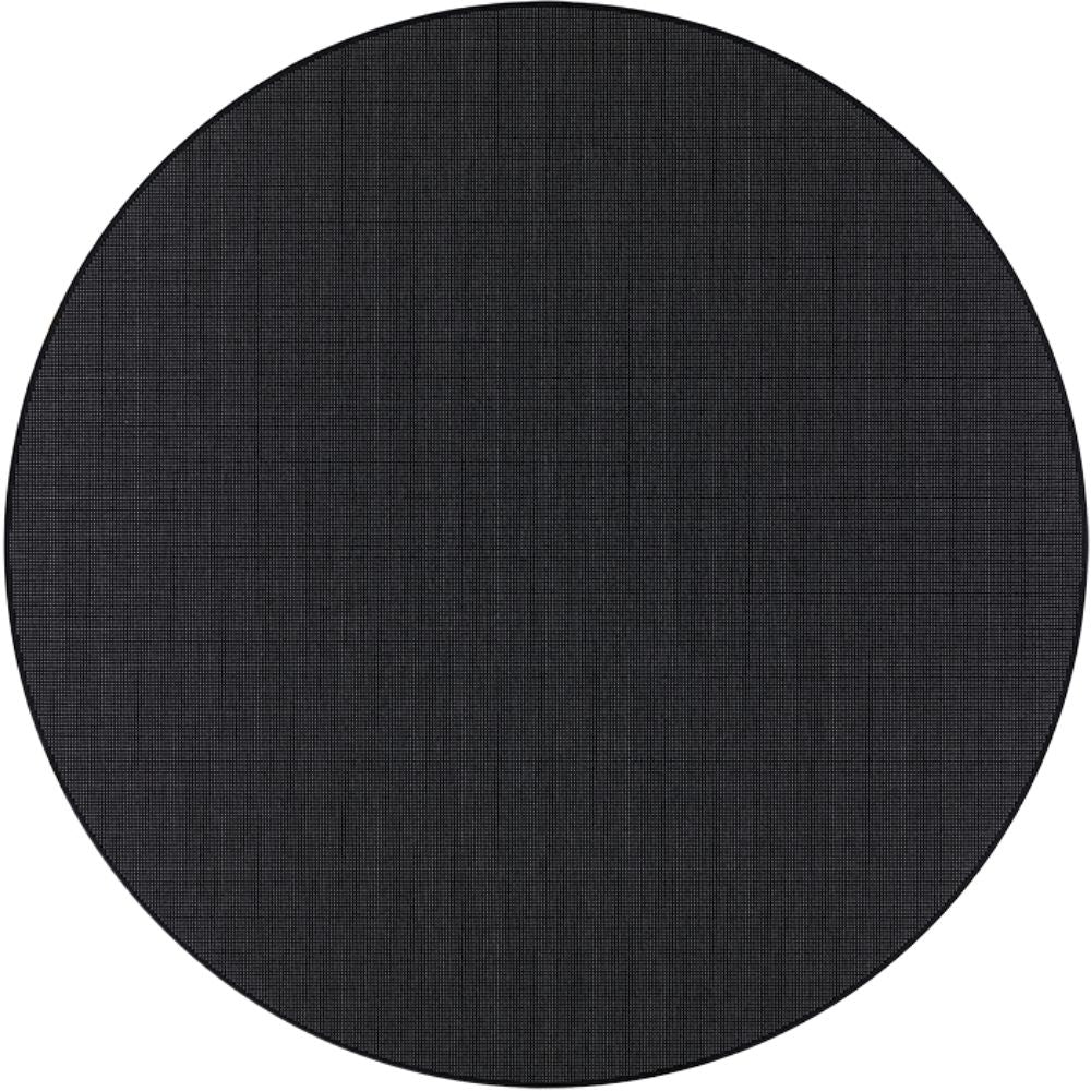 Narma LIMO sileäksi kudottu matto - musta