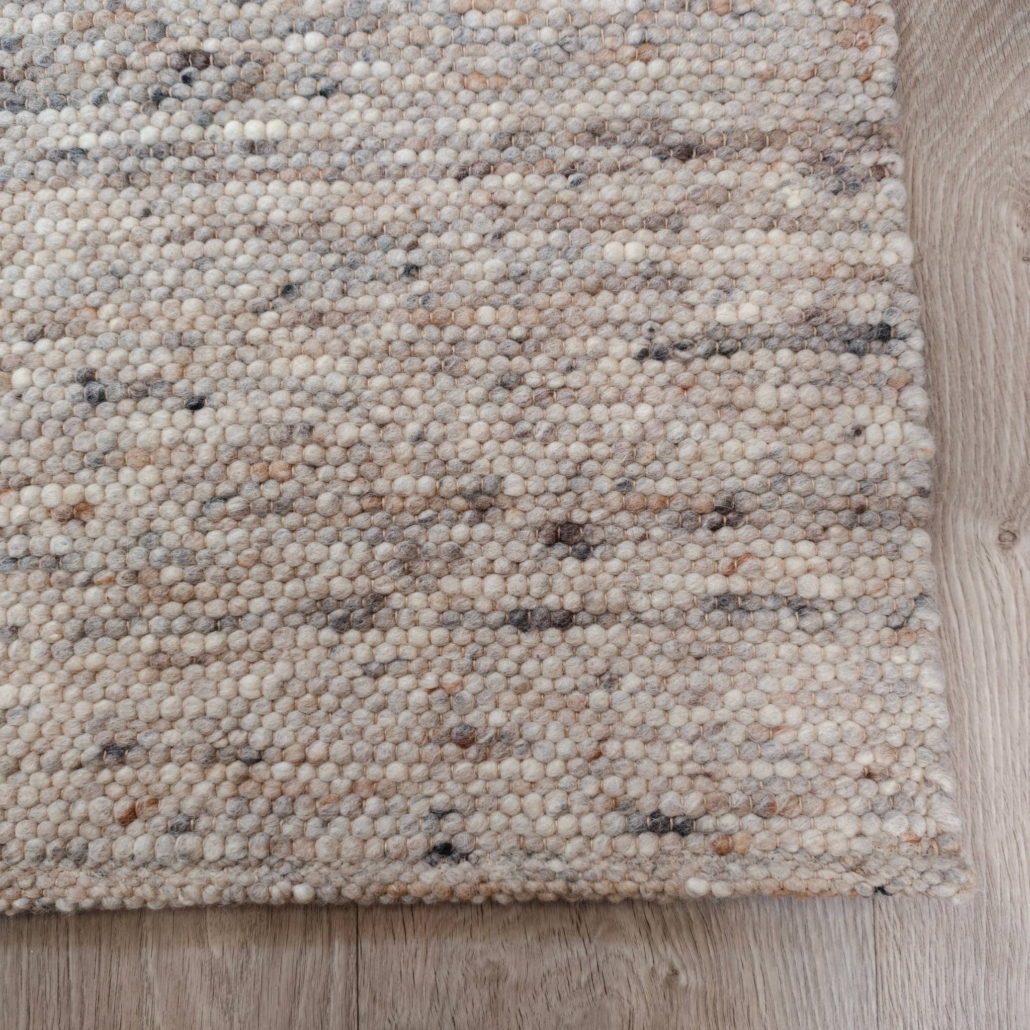 Playa Base 501 Wool rug - Beige - Gray