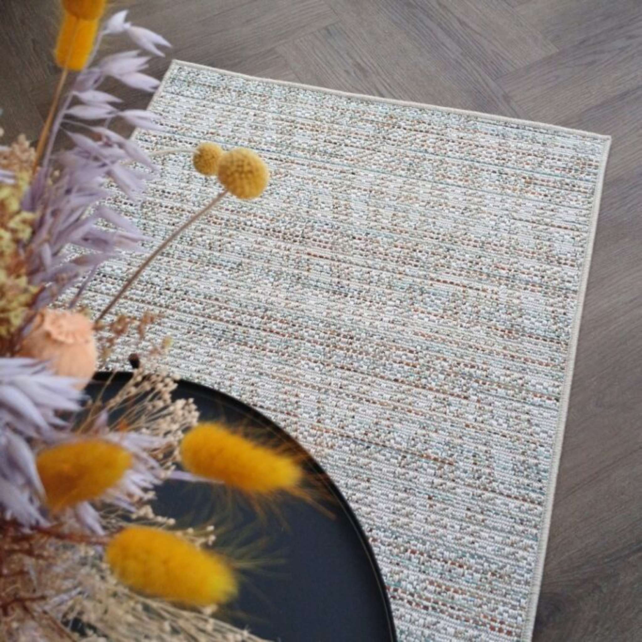 Sorrento helppohoitoinen matto - Moniväri