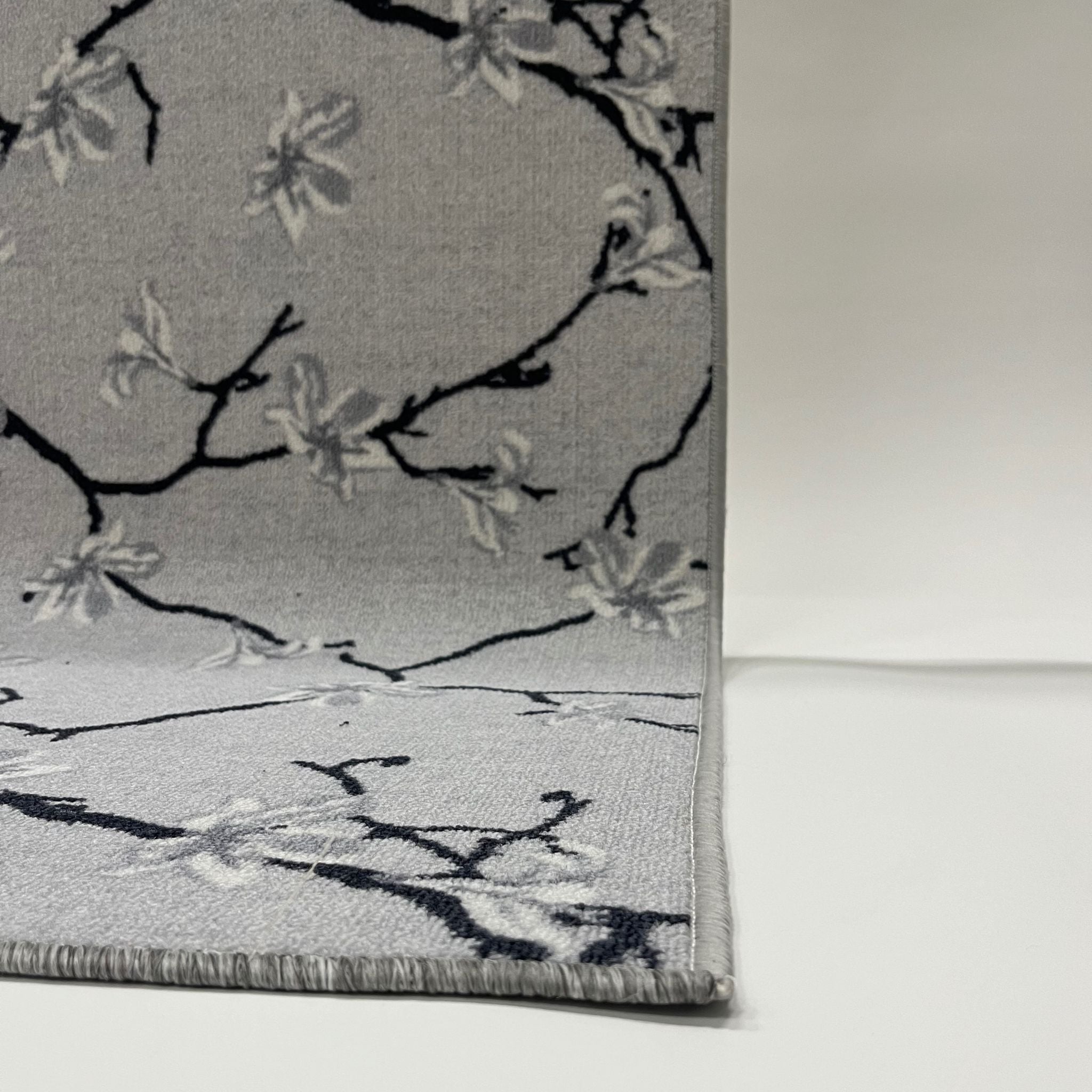 Stella kumipohjainen käytävämatto rulla 80cm - harmaa