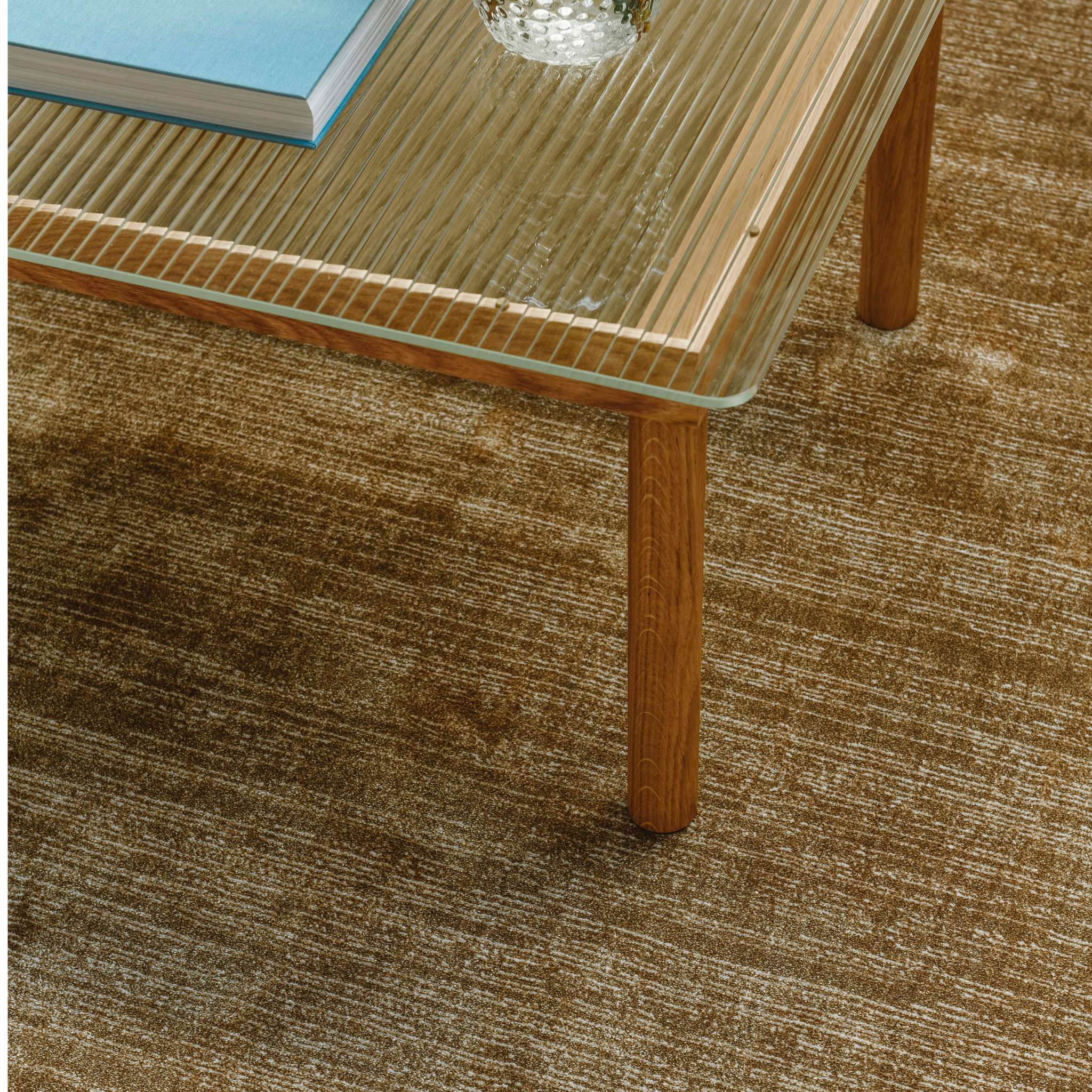 VM Carpet Sametti matto, omalla mitalla - 246 keltainen