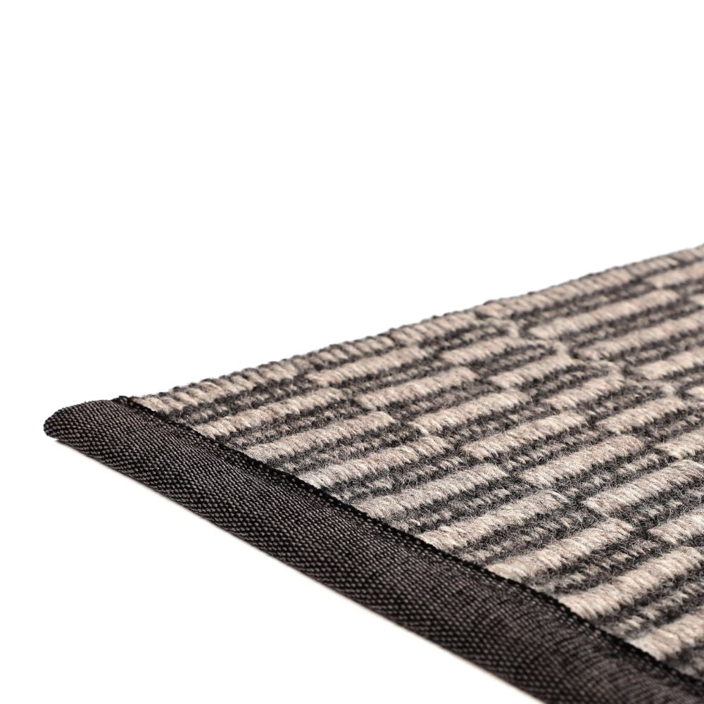 VM Carpet Duo Latua matto - 7779 harmaa-musta