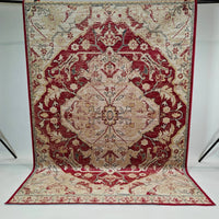 Valencia viskoosimatto - punainen