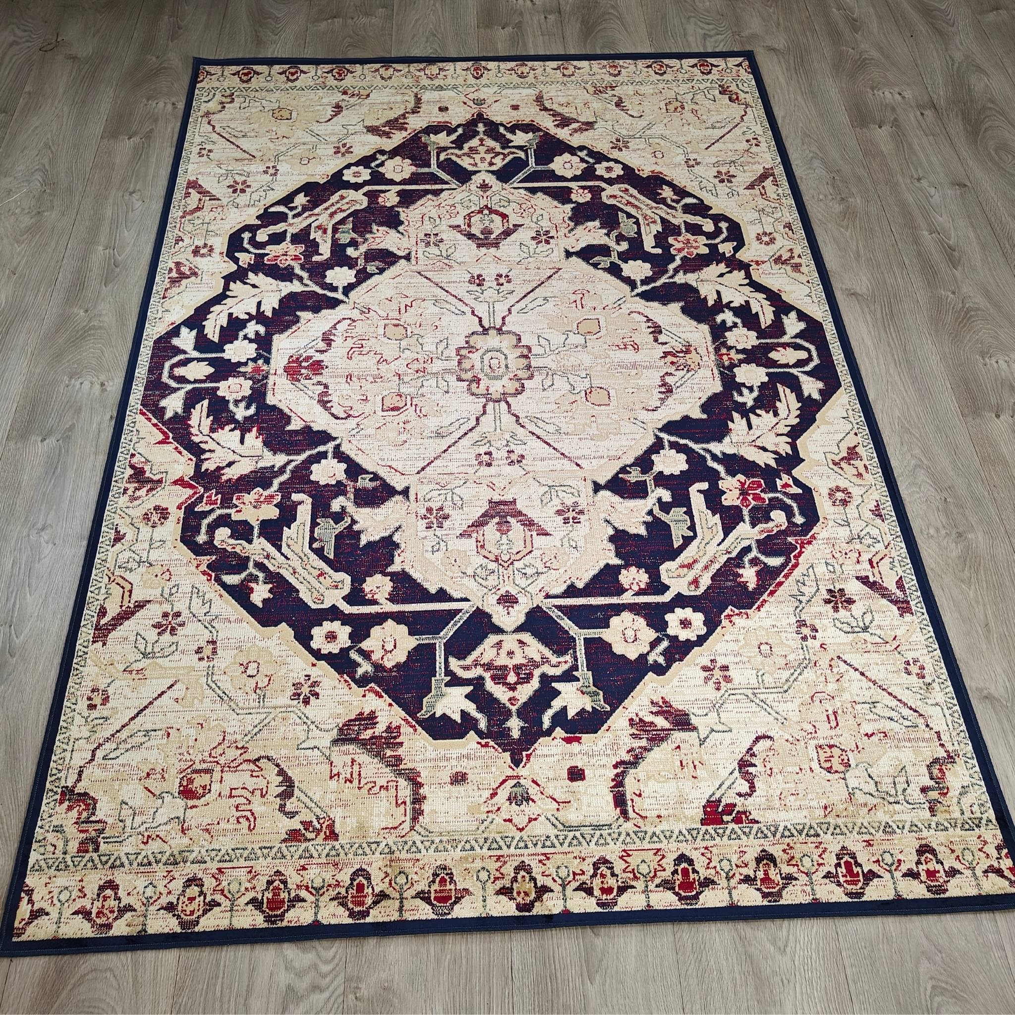 Valencia viskoosimatto - sininen