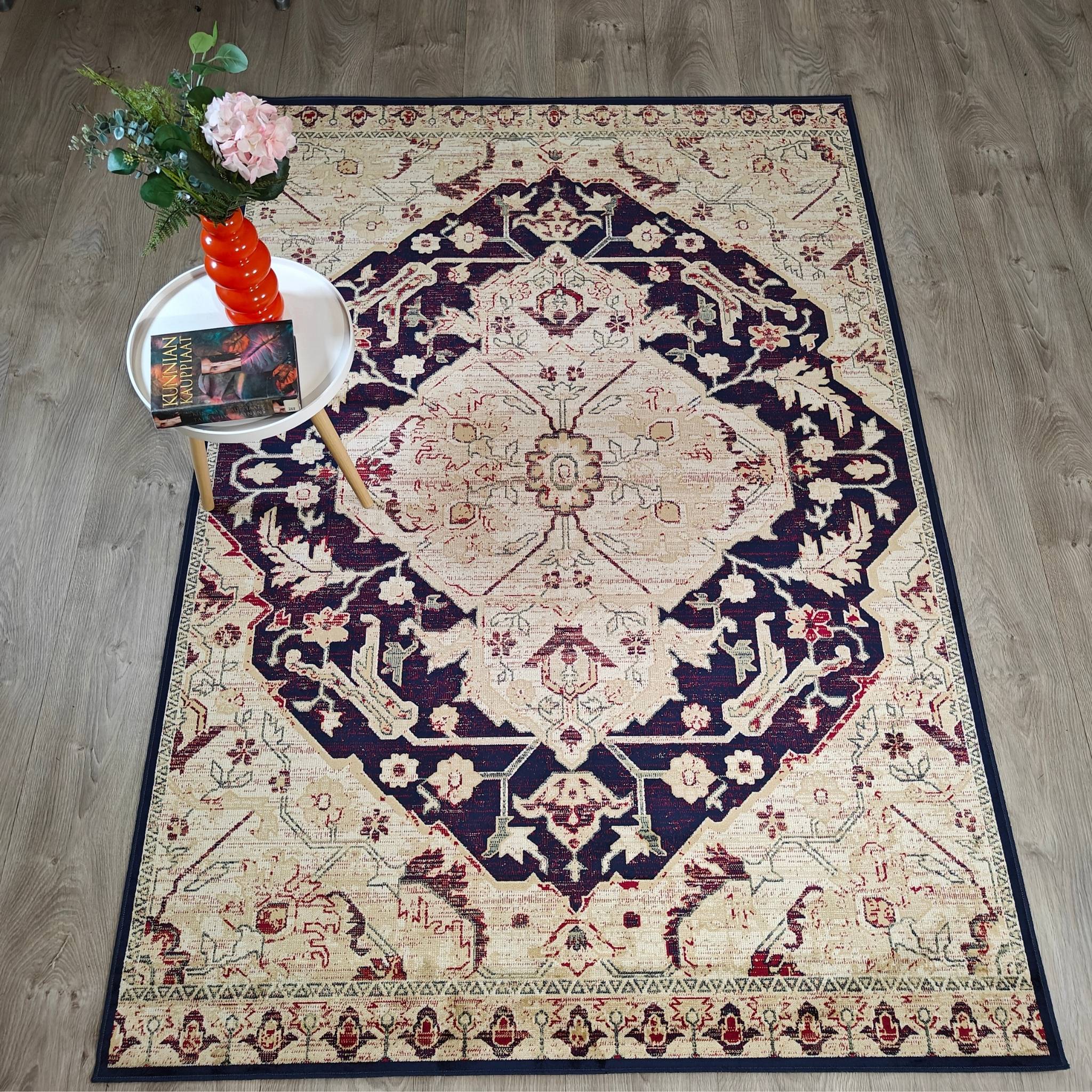 Valencia viskoosimatto - sininen