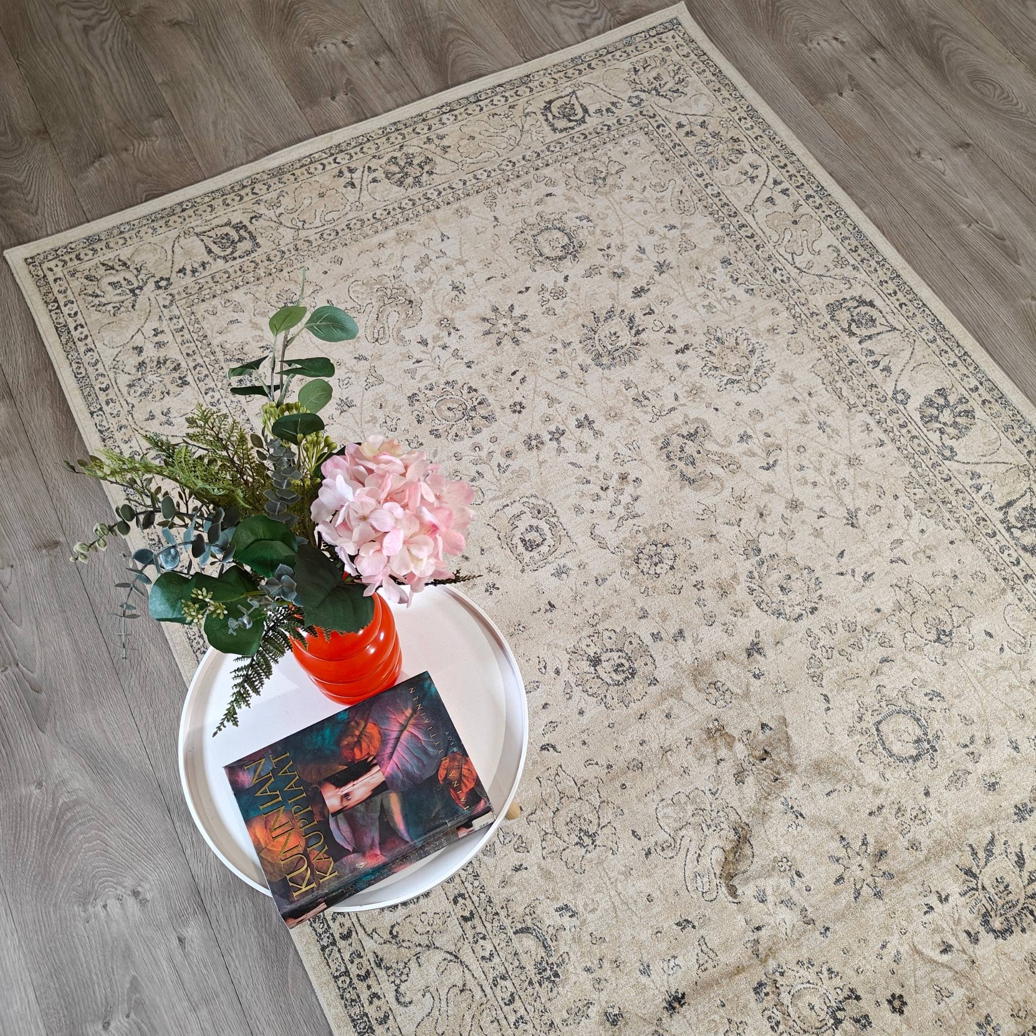 Velouria viskoosimatto - beige