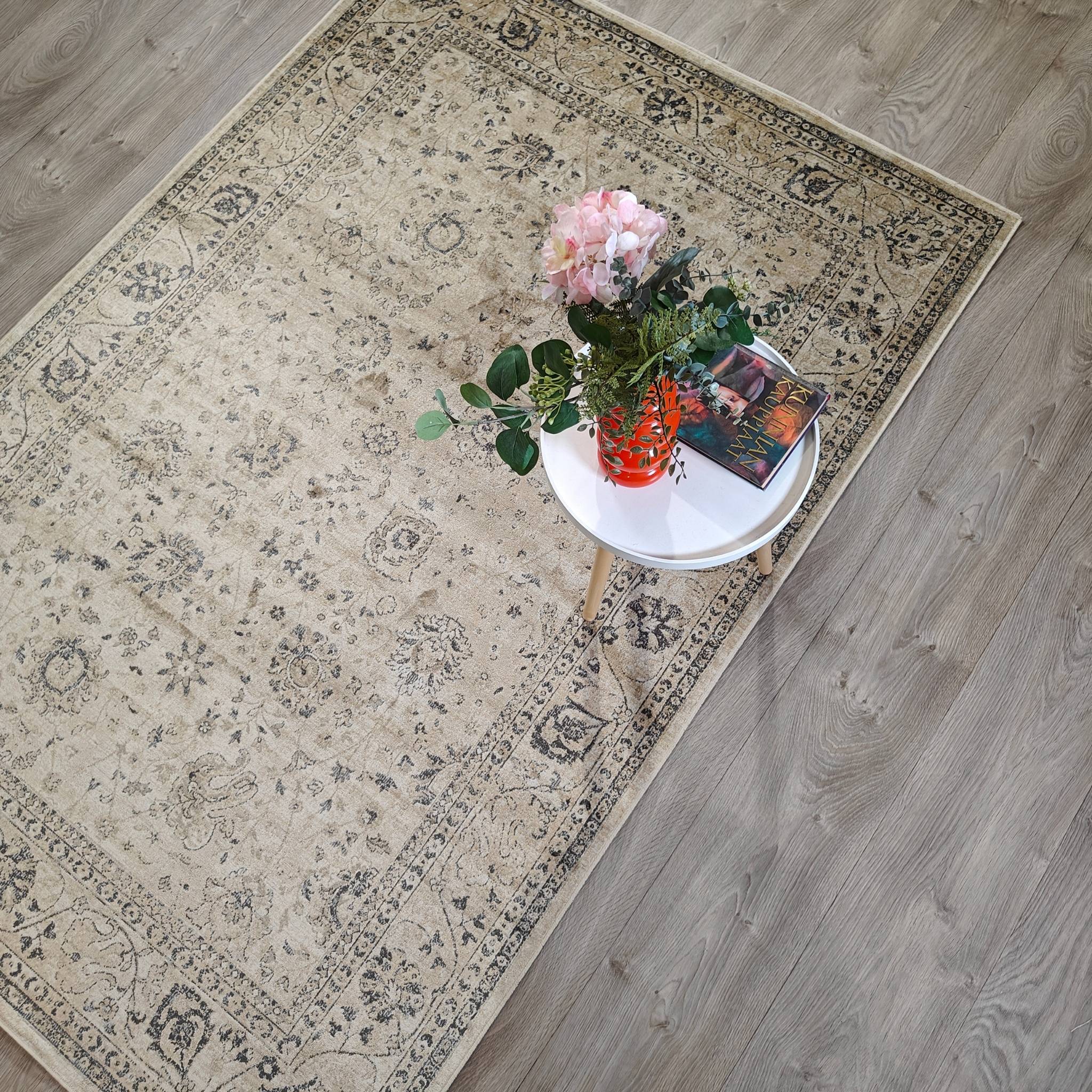 Velouria viskoosimatto - beige