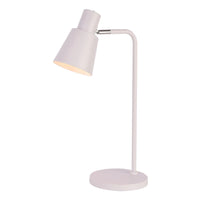 FocusLight Alba - Pöytävalaisin - Valkoinen - Kromi - Ø22 cm