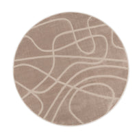 Ariela lyhytnukkainen matto - beige