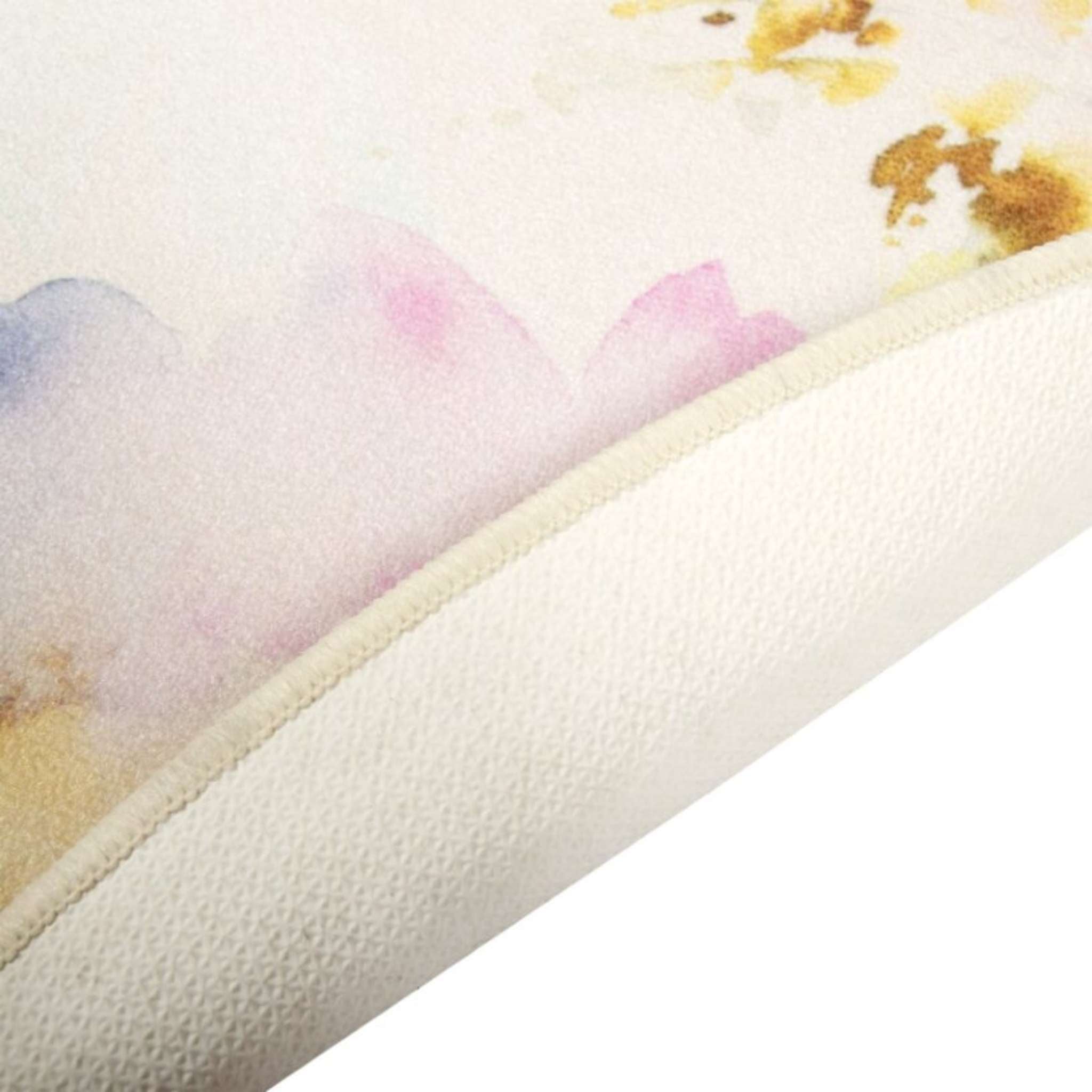 Diana sileäksi kudottu matto - moniväri