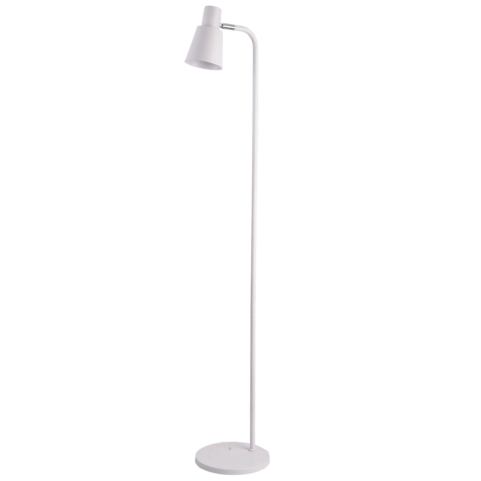 FocusLight Alba - Lattiavalaisin - Valkoinen - Kromi - Ø23 cm