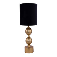 FocusLight TAIKA - Pöytävalaisin - Musta - Messinki - 54 cm