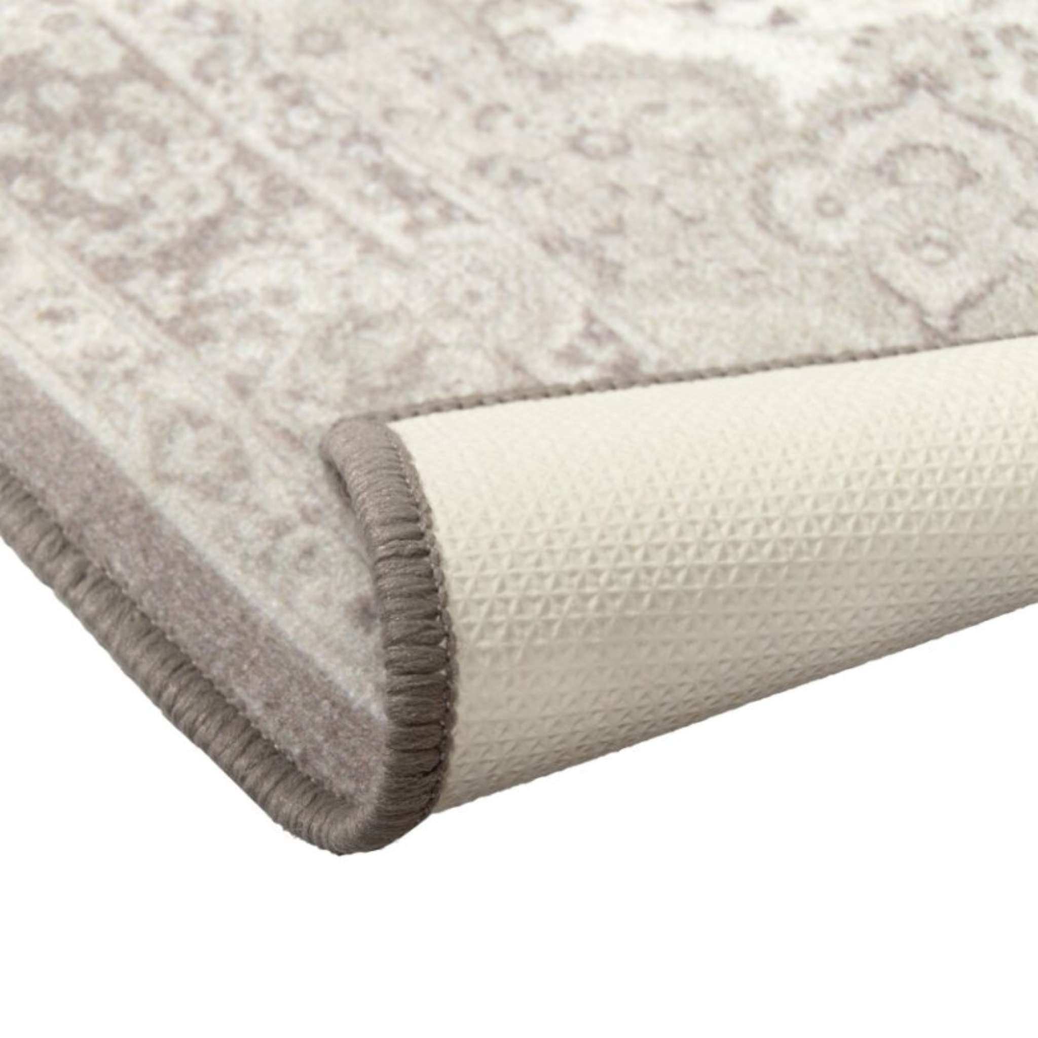 Matilda sileäksi kudottu matto - vaaleanruskea