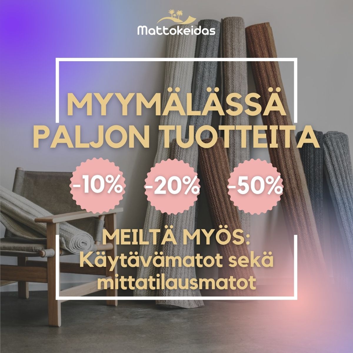Myymälä tarjoukset Mattokeidas