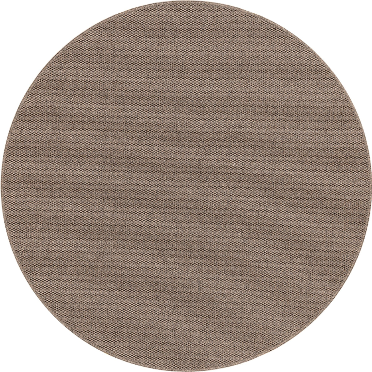 Narma BROOKLYN Flatweave rug, Custom Shape - Brown