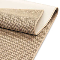 Narma BRAVO Sileäksi kudottu matto, omalla mitalla - beige