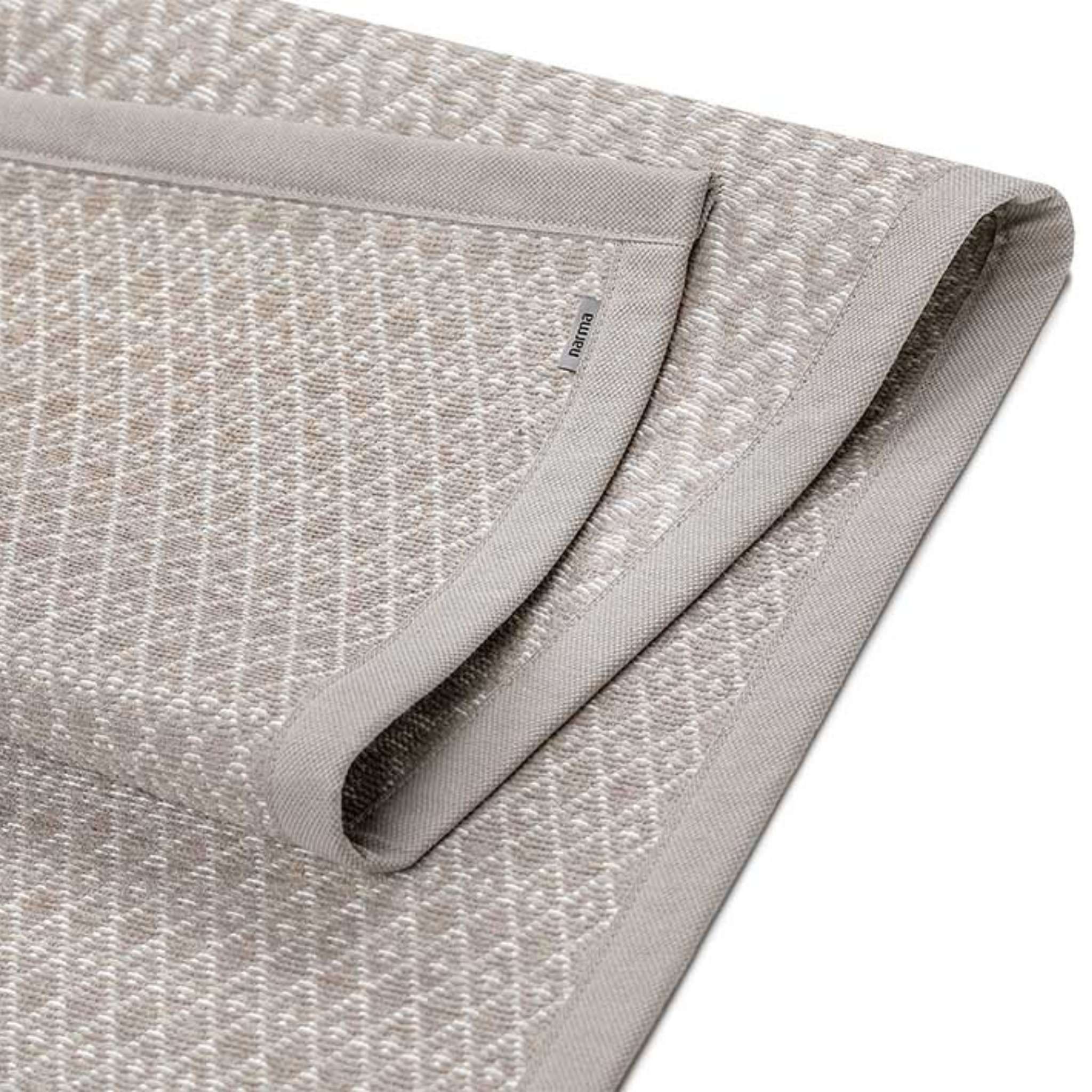 Narma TSIRGU kaksipuolinen puuvillamatto - Beige