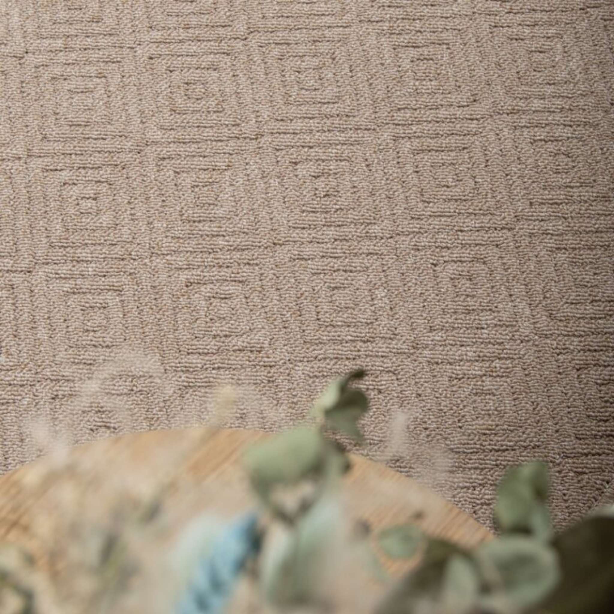 Selja kumipohjainen matto - beige