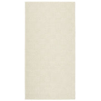 Selja kumipohjainen matto - luonnonvalkoinen