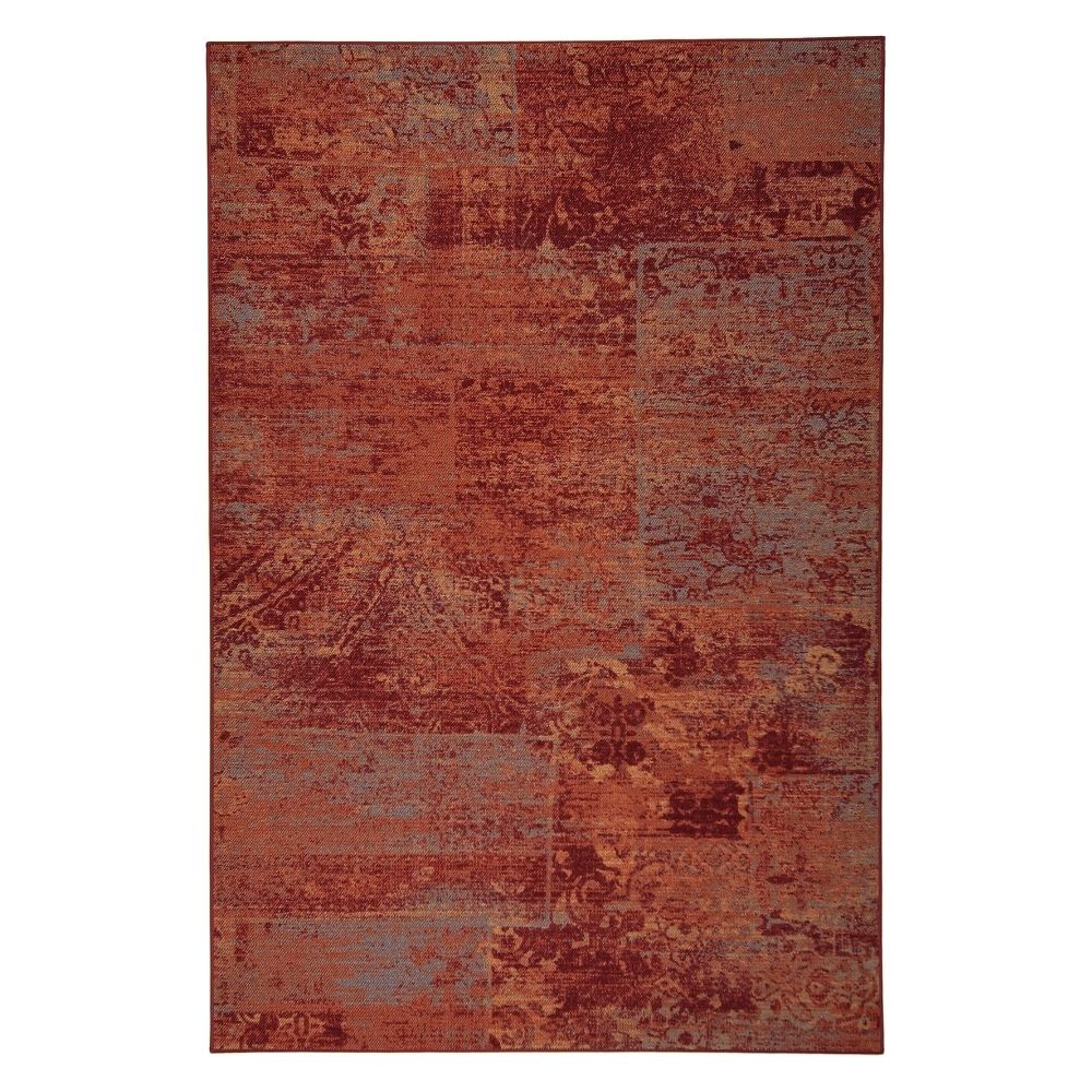 VM Carpet Rustiikki matto, omalla mitalla - 14 punainen