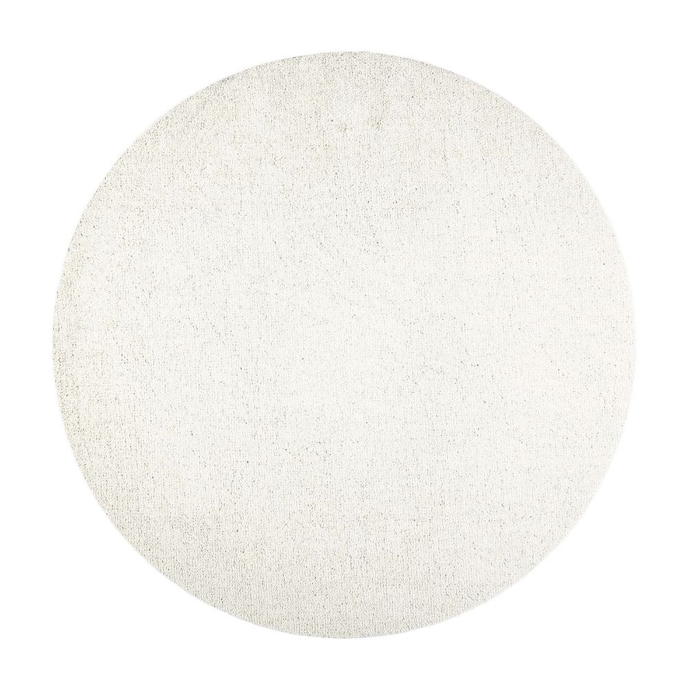 vm carpet viita matto pyöreä valkoinen